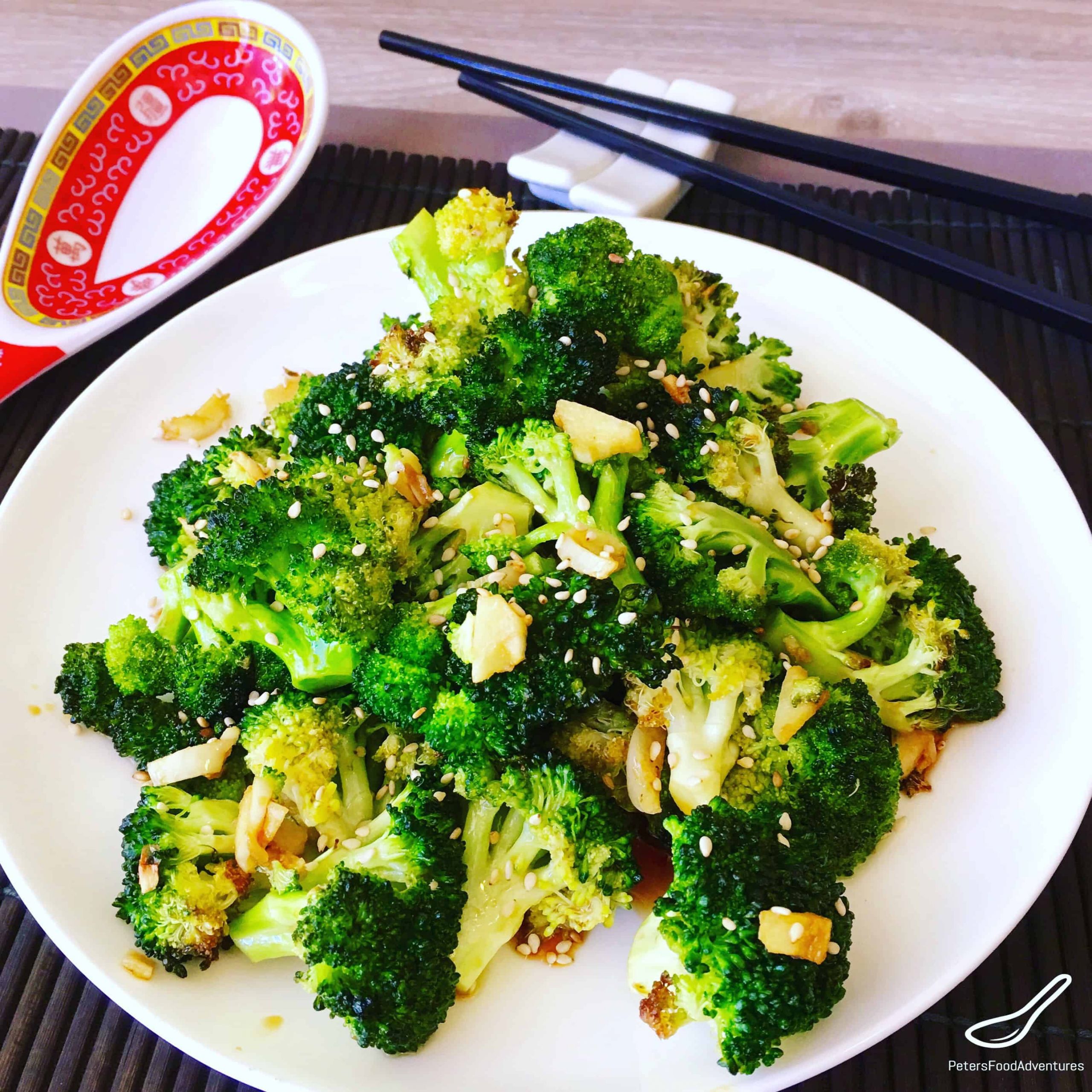 Broccoli With Garlic Sauce
 Roasted Broccoli with Garlic and Soy Sauce Peter s Food
