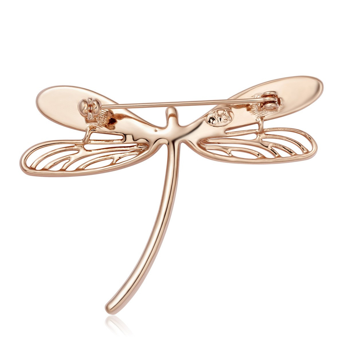 Brooches Aesthetic
 Aesthetic Hollow Crystal Rhinestone Enameling Dragonfly