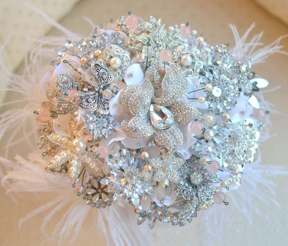 Brooches Bouquet
 Lillys Lace Brooch Bouquets Miranda Lambert s new