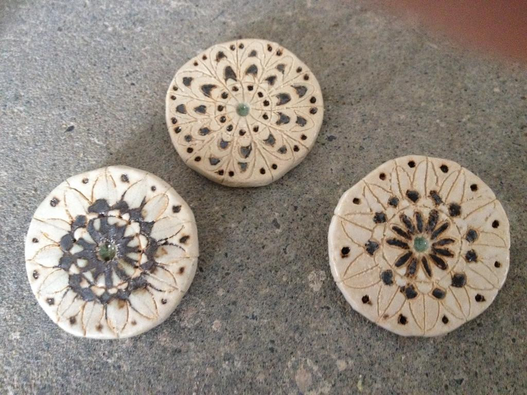 Brooches Ceramic
 Handmade Mini Ceramic Brooches by clobscura on DeviantArt