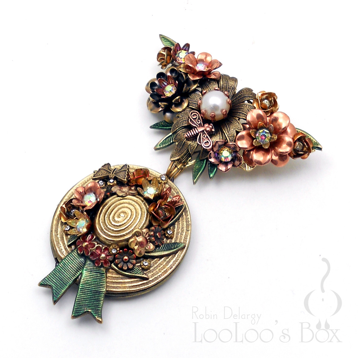Brooches Tutorial
 Beautiful Floral Brooch Pendant Tutorials for Mother s Day