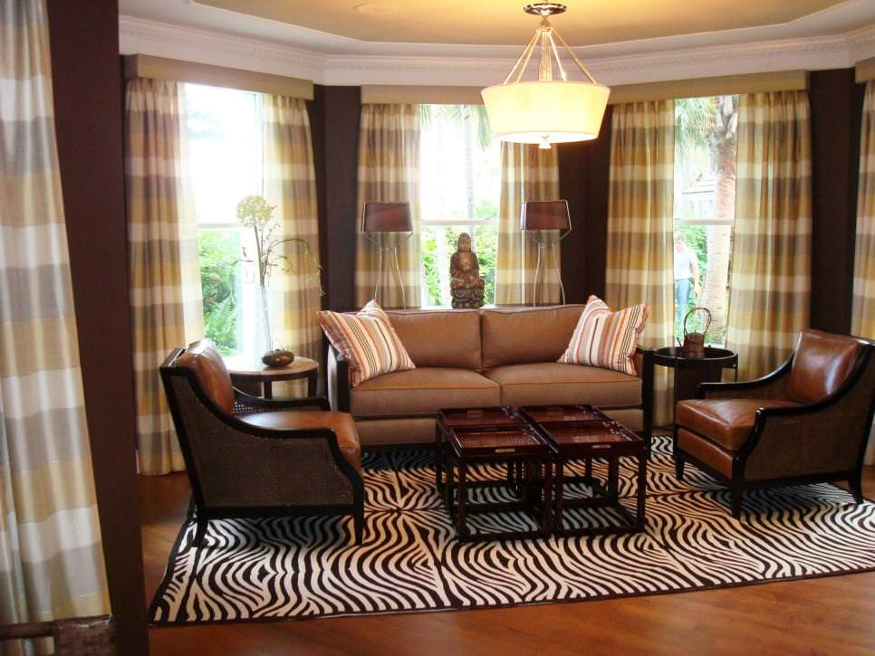 Brown Curtains For Living Room
 20 Living Room Curtain Designs Decorating Ideas