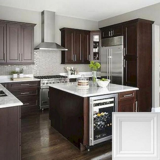 Brown Kitchen Cabinets
 41 Ideas brown kitchen cabinets painted color schemes