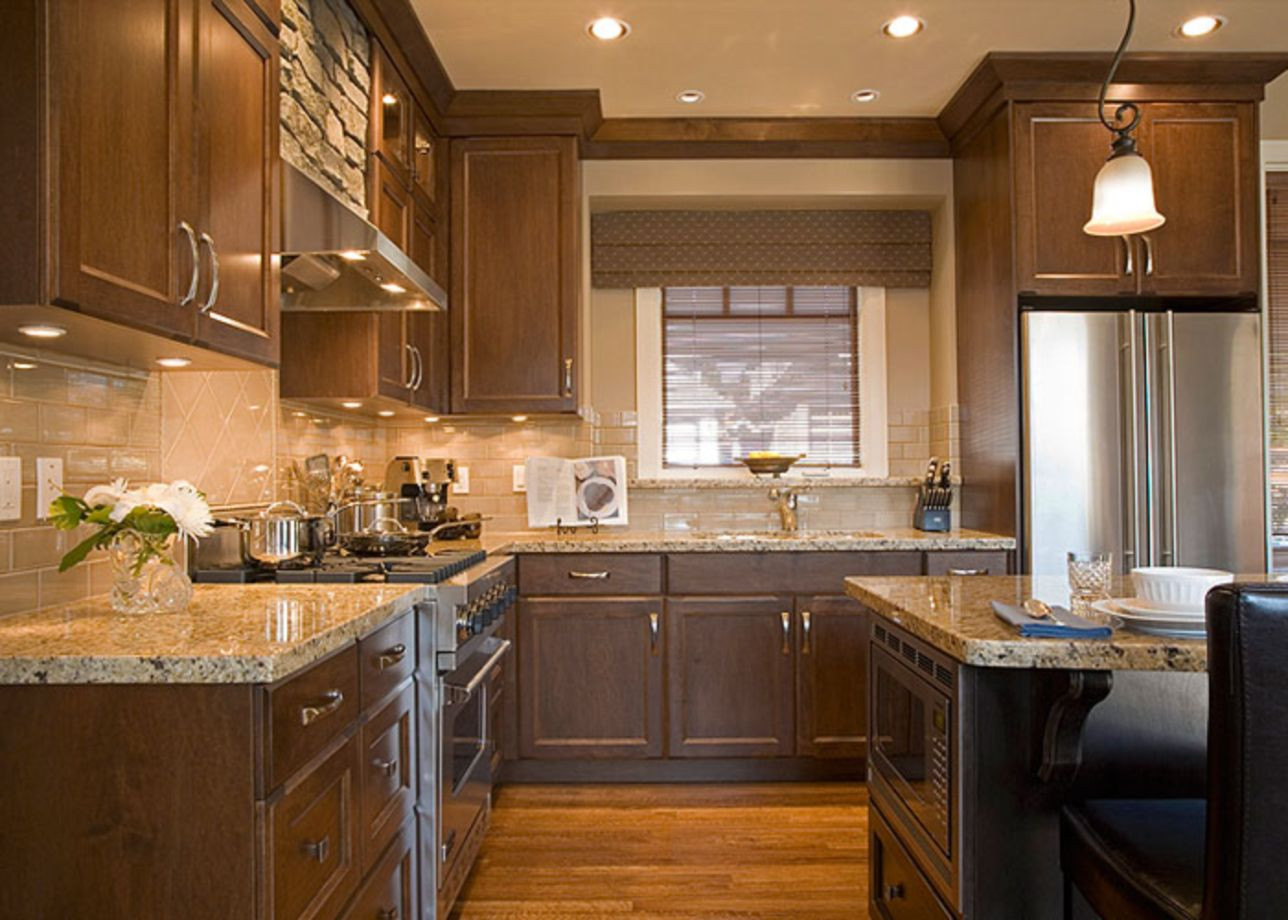 Brown Kitchen Cabinets
 78 Stylish Dark Brown Cabinets Kitchen Suitable for