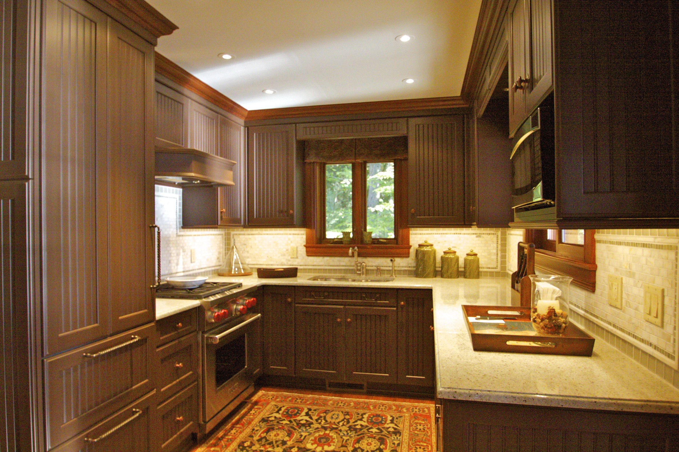 Brown Kitchen Cabinets
 Kitchen Customization Painted Kitchen Cabinets MidCityEast