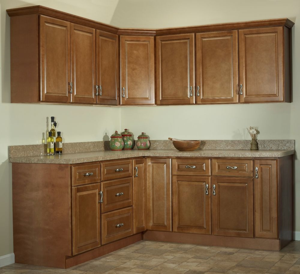 Brown Kitchen Cabinets
 Quincy Brown Collection Kitchen Cabinets solid wood Soft