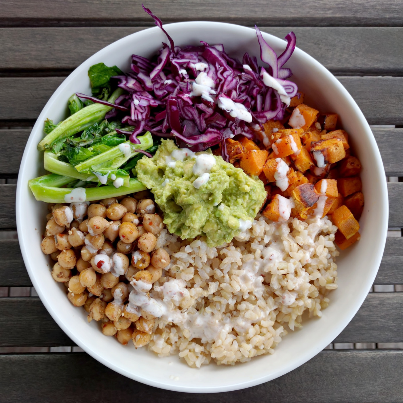 Brown Rice Bowl
 Spicy Chickpea Brown Rice Bowl – No Thyme to Waste