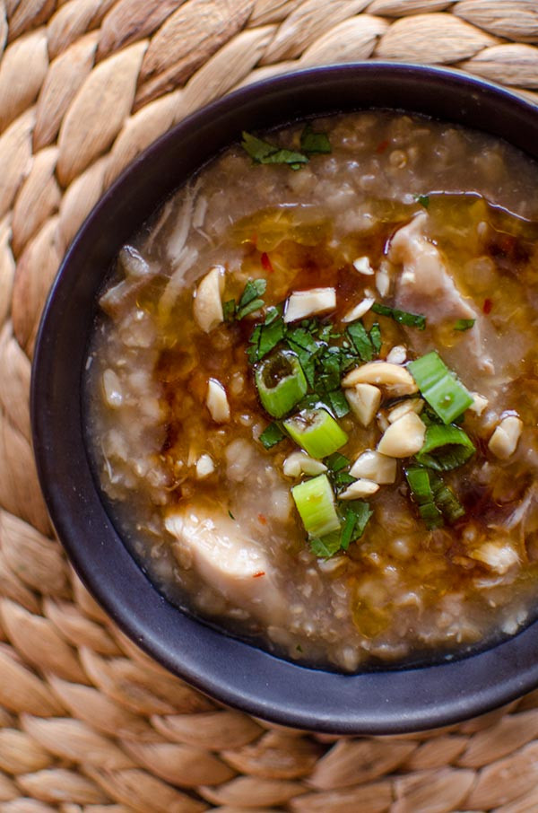 Brown Rice In Slow Cooker
 Slow Cooker Brown Rice Chicken Congee — Living Lou