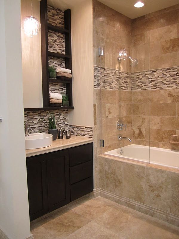 Brown Tile Bathroom Ideas
 42 best tile trim ideas images on Pinterest