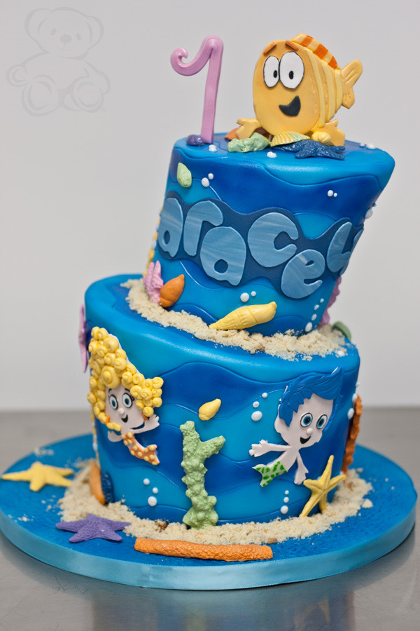 Bubble Guppie Birthday Cake
 Bubble Guppies Birthday Cake