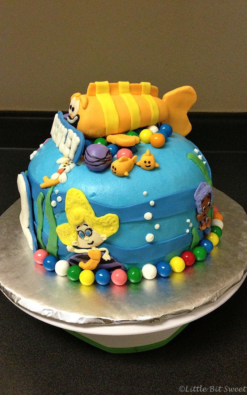 Bubble Guppie Birthday Cake
 Bubble Guppies Birthday