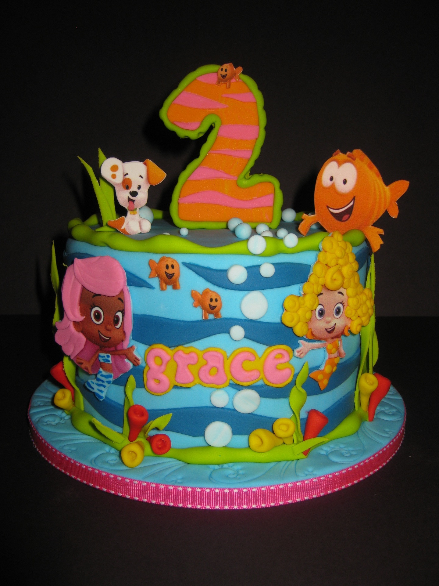 Bubble Guppie Birthday Cake
 Home Tips Bubble Guppies Birthday Cake For Children Party