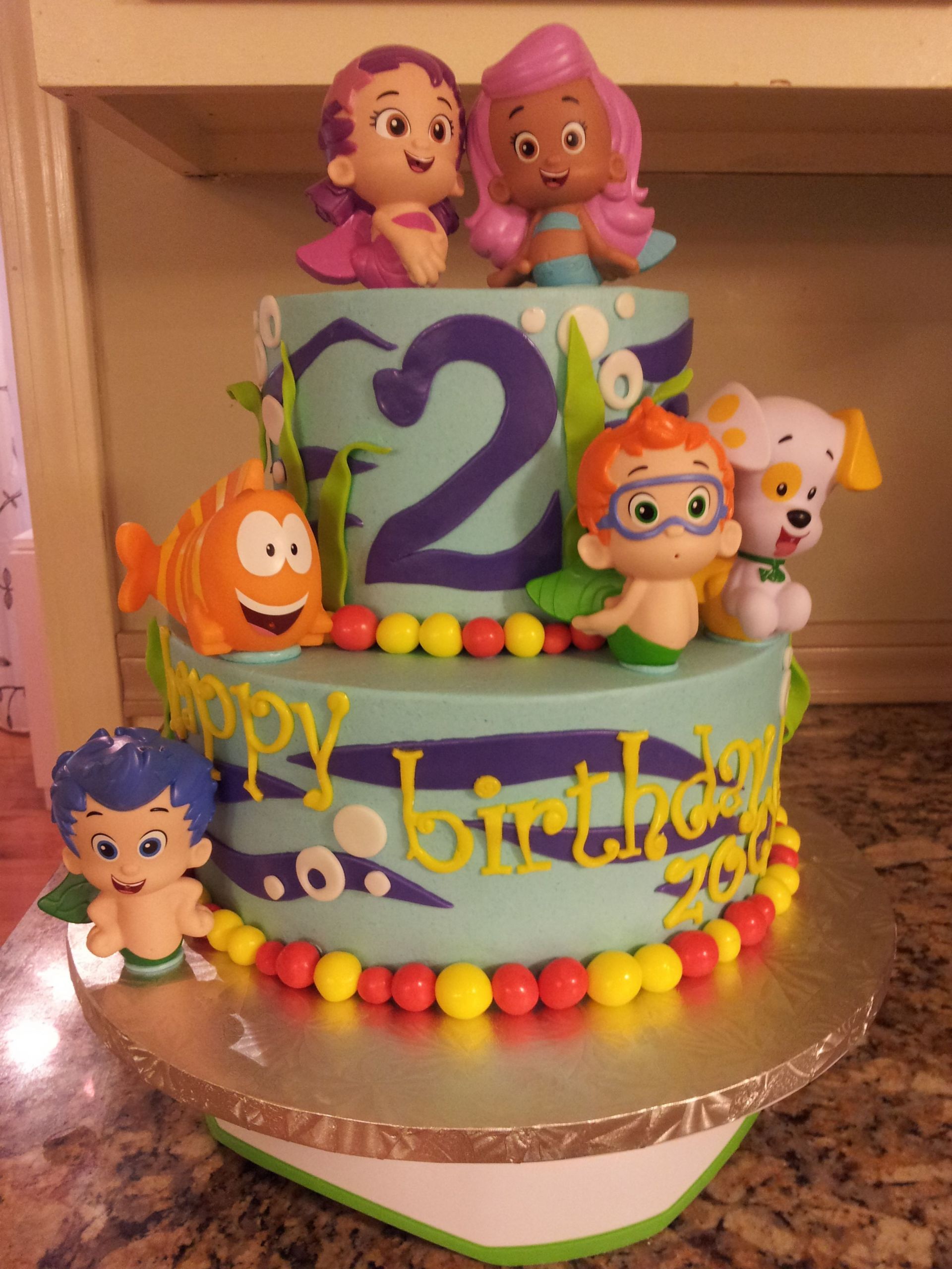 Bubble Guppie Birthday Cake
 Bubble Guppies birthday cake