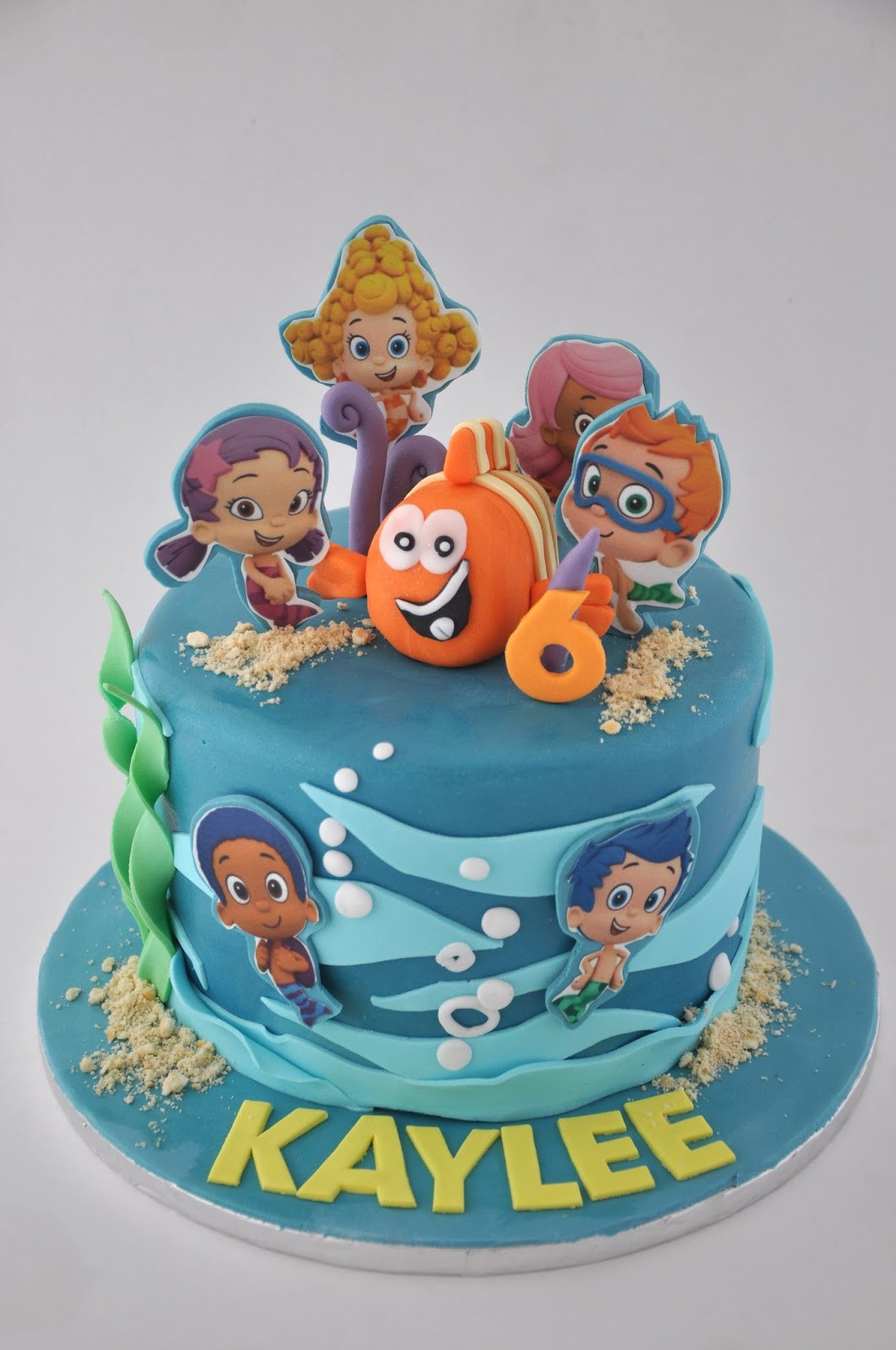 Bubble Guppie Birthday Cake
 Rozanne s Cakes Bubble Guppy Cake