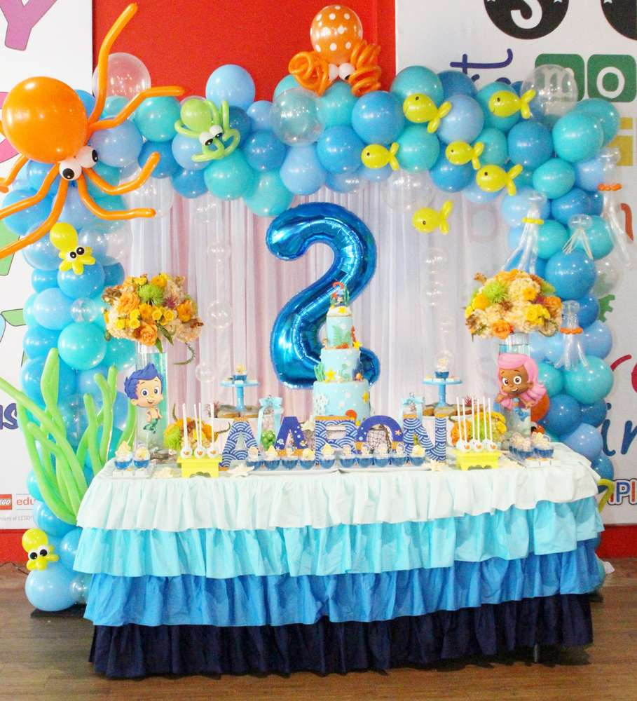 Bubble Guppies Birthday Party Supplies
 Bubble Guppies Birthday Party Ideas