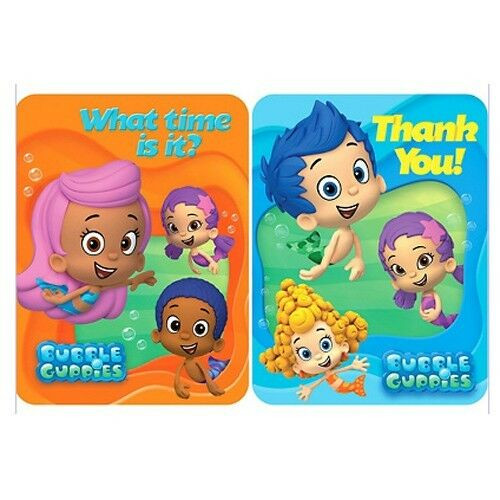 Bubble Guppies Birthday Party Supplies
 BUBBLE GUPPIES BIRTHDAY PARTY supplies INVITATIONS THANK