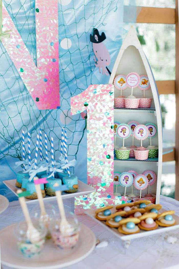 Bubble Guppies Birthday Party Supplies
 Kara s Party Ideas Bubble Guppies Under The Sea Party with