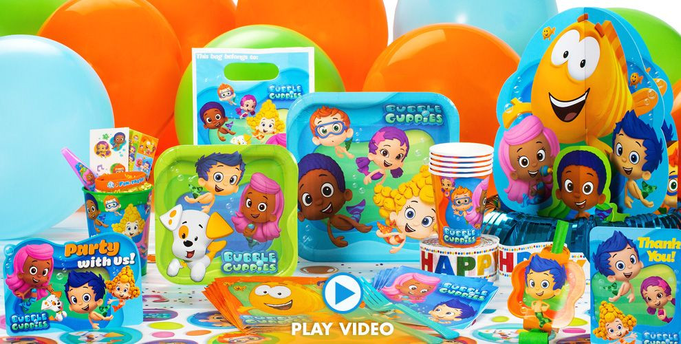 Bubble Guppies Birthday Party Supplies
 Bubble Guppies Party Supplies Bubble Guppies Birthday