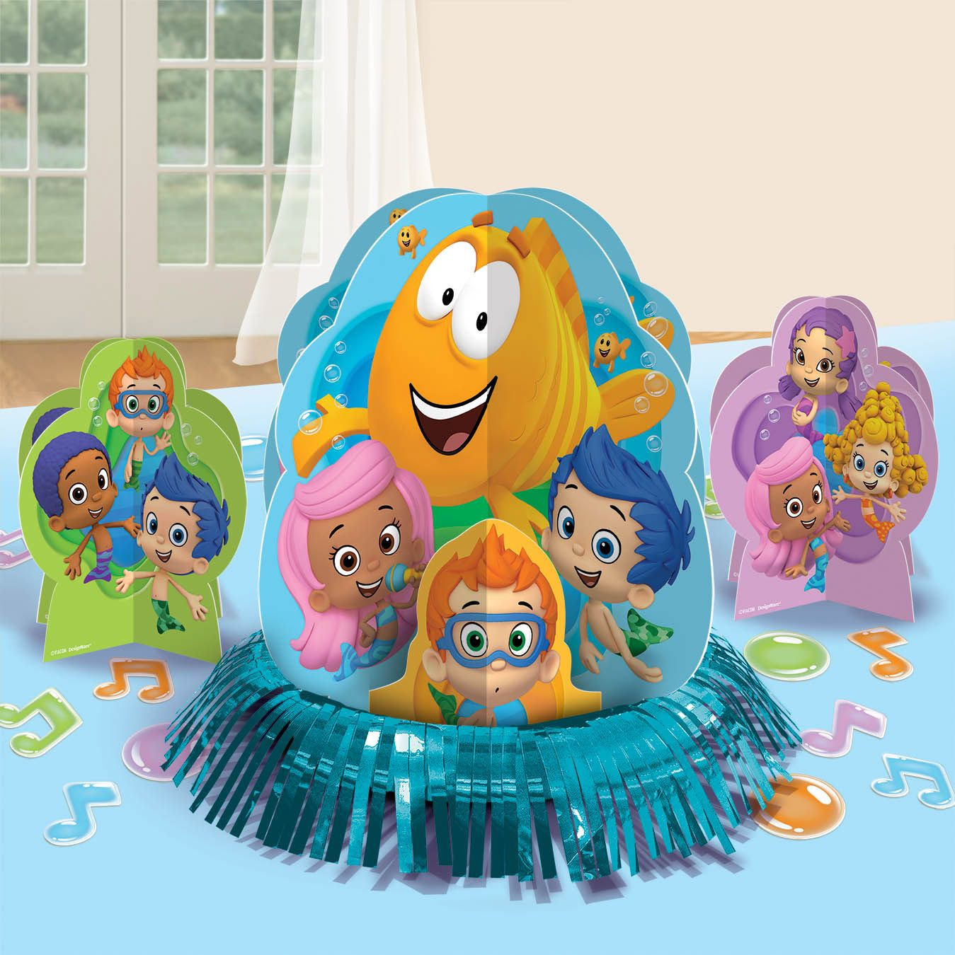 Bubble Guppies Birthday Party Supplies
 Bubble Guppies Nick Jr Table Decorating Kit Each