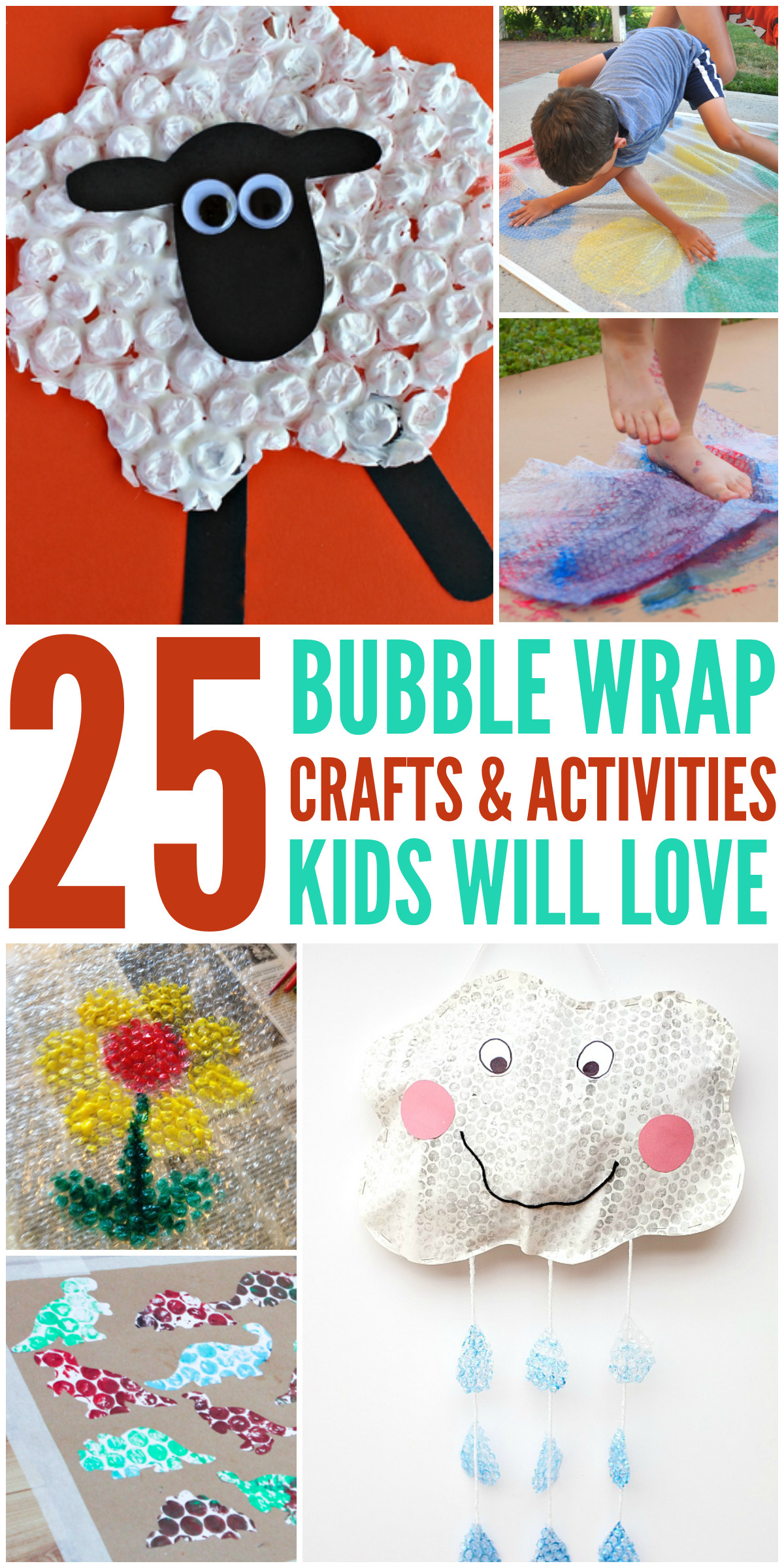 Bubble Pop Kids DIY
 25 Bubble Wrap Crafts and Activities Kids Will Love