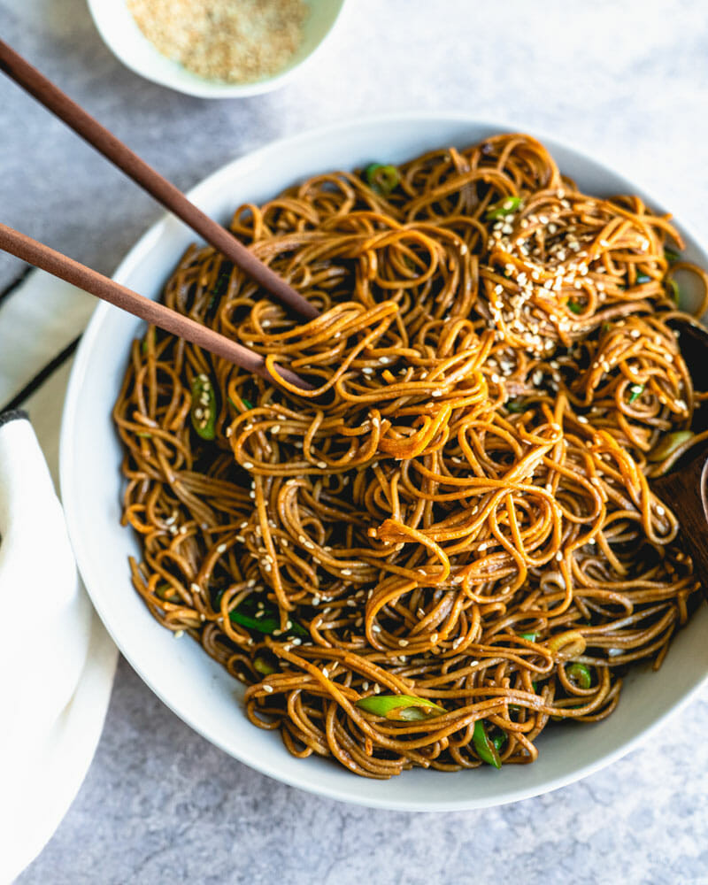 Buckwheat Soba Noodles
 Quick Soba Noodles Fast & Easy – A Couple Cooks