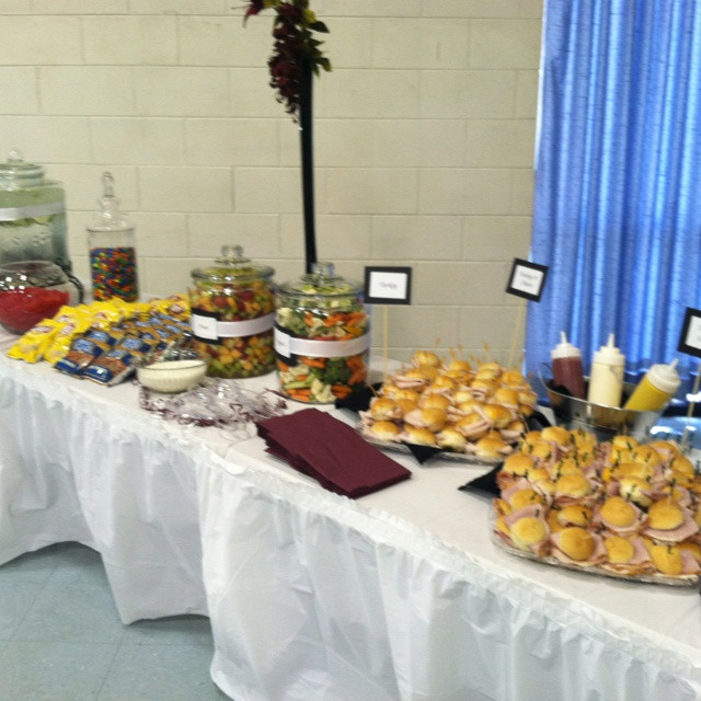 Buffet Ideas For Graduation Party
 100 best images about Law School Graduation Party on