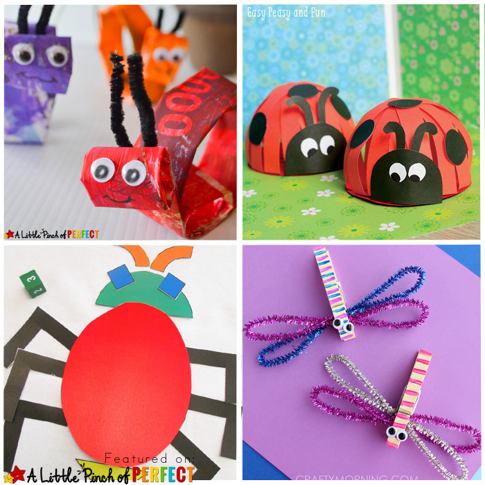 Bug Craft For Kids
 16 Creative Ways to Make Bug Crafts with Kids