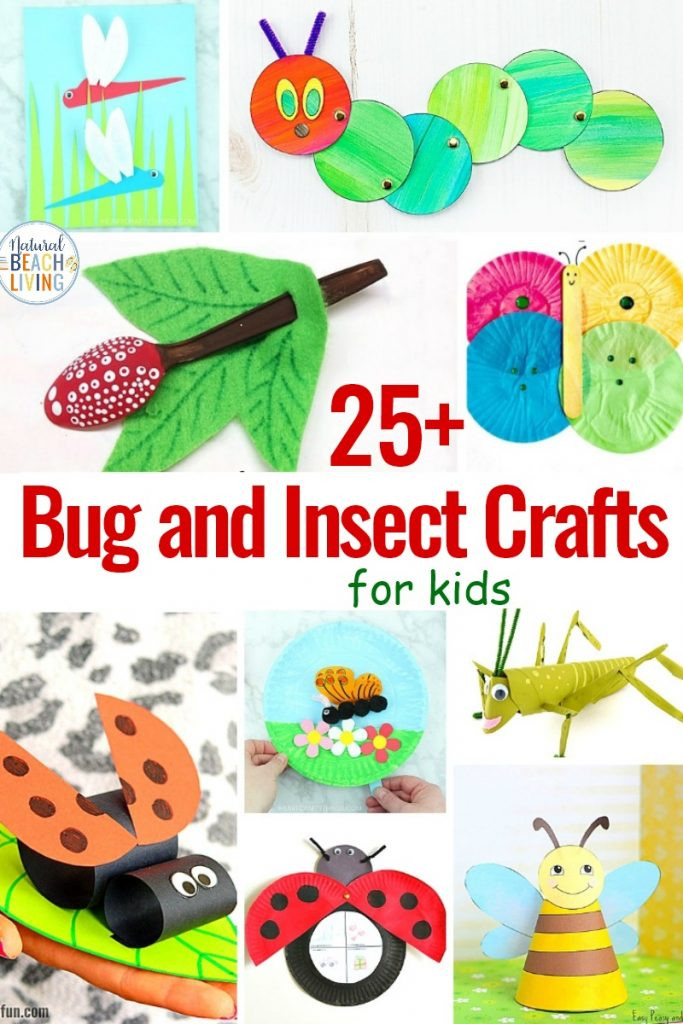 Bug Craft For Kids
 25 Bug and Insect Crafts for Kids Natural Beach Living