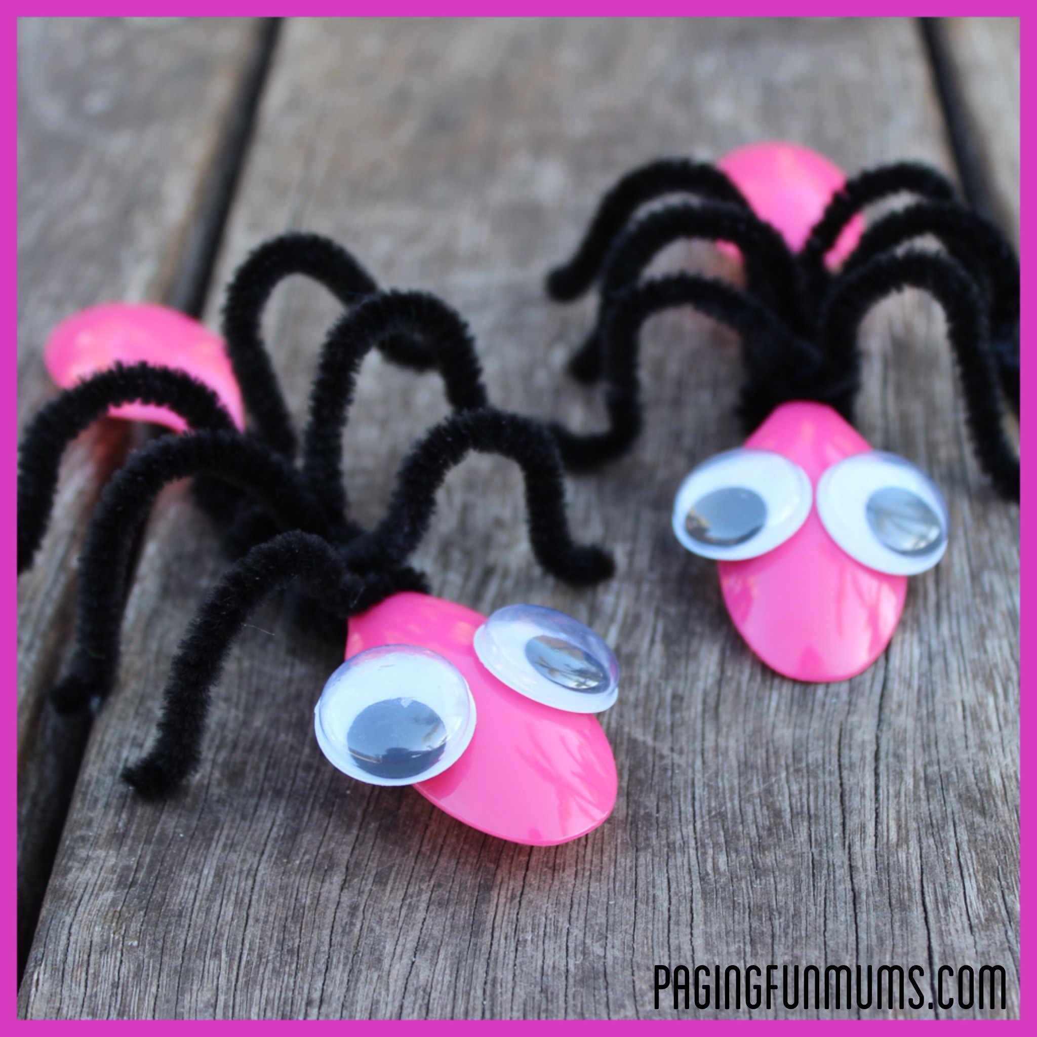 Bug Craft For Kids
 Cute BUG Craft using Spoons and Pipe Cleaners