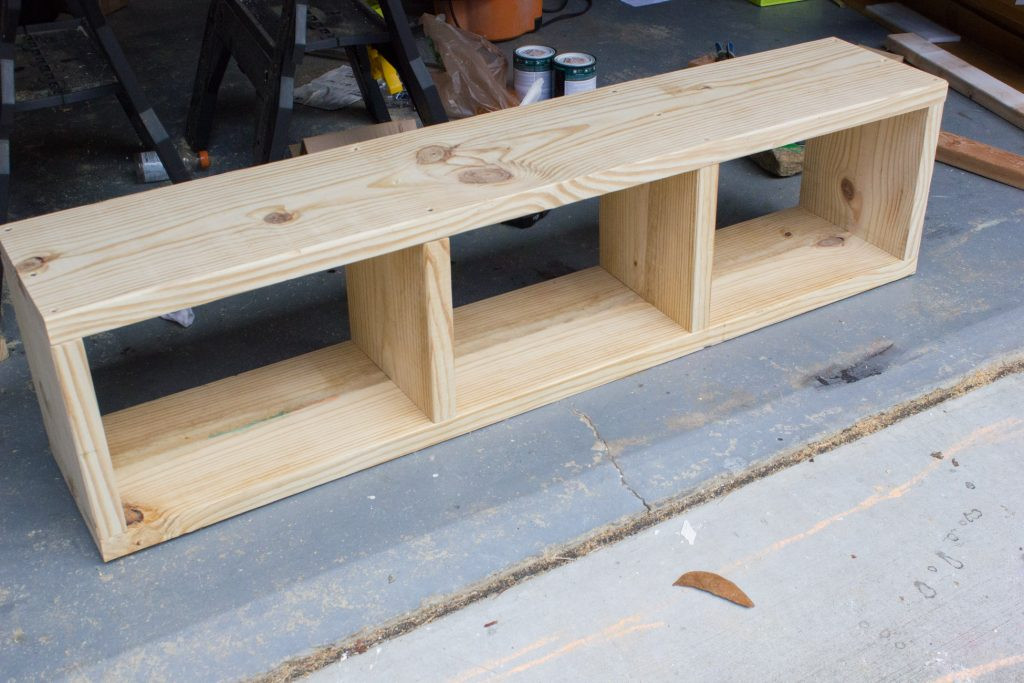 Build Bench Seat With Storage
 DIY Aztec Patterned Storage Bench BEHRBox Challenge