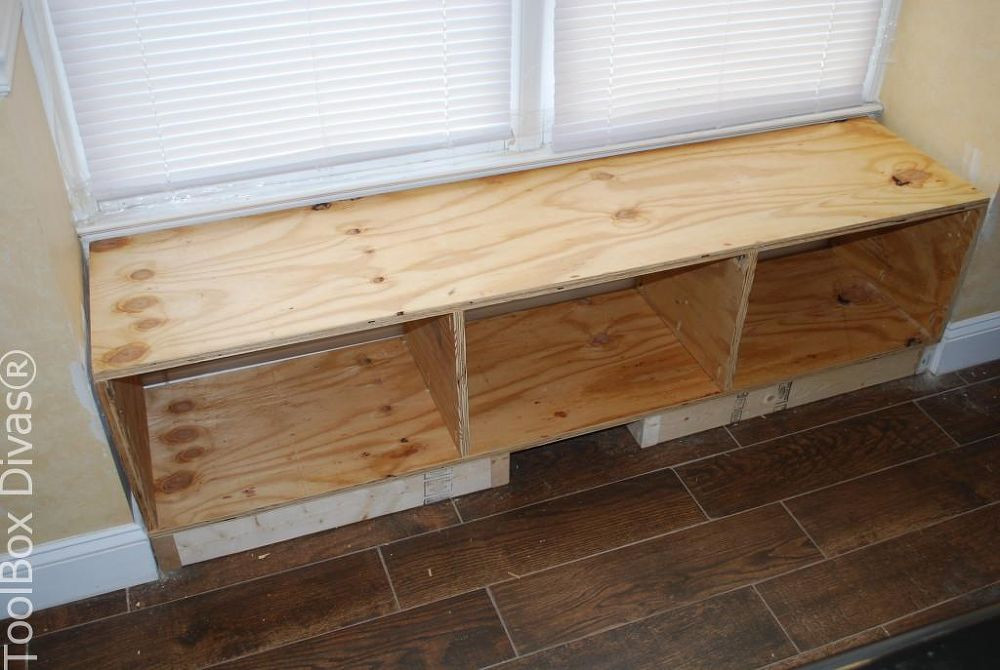 Build Bench Seat With Storage
 DIY Window Bench Seat With Drawer Storage