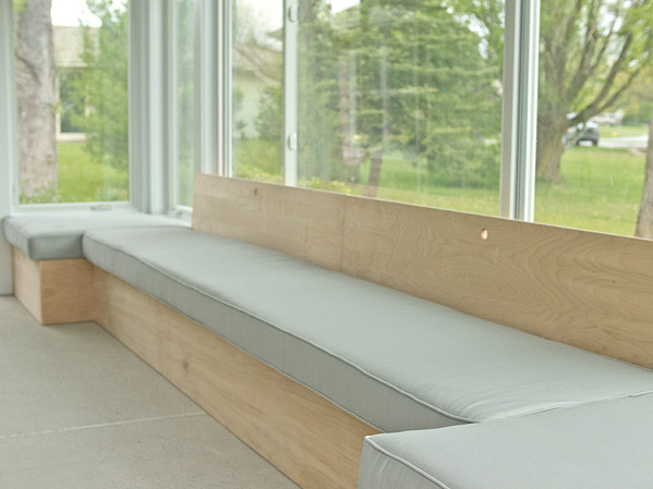 Build Bench Seat With Storage
 how to build custom modern bench seating on hgtv