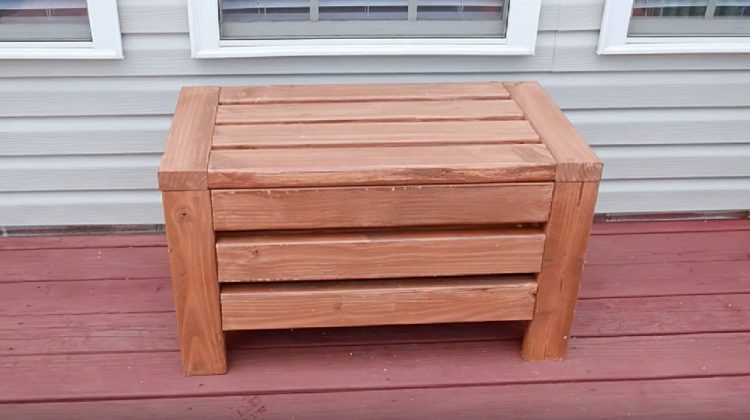 Build Bench Seat With Storage
 Outdoor Storage Bench Seat For The Yard