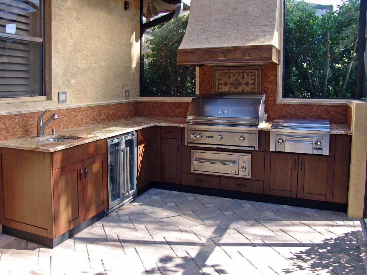 Build Outdoor Kitchen Cabinet
 How to Build Outdoor Kitchen Cabinets AllstateLogHomes
