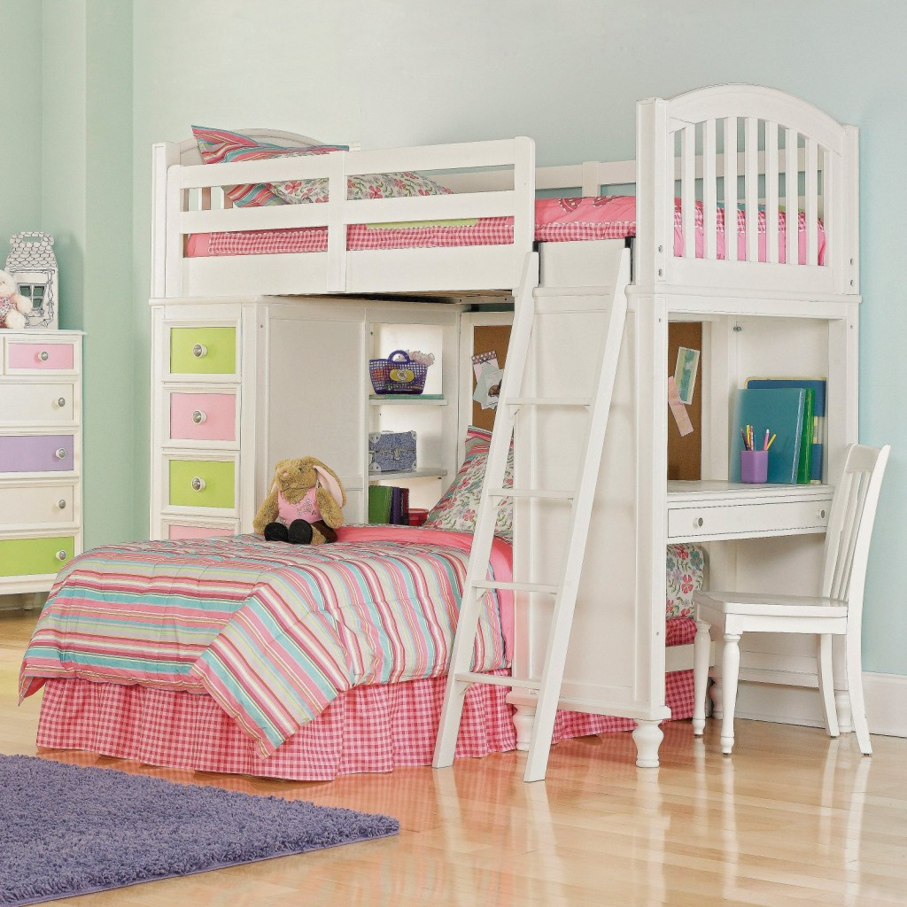 Bunk Bed Girl Bedroom Ideas
 Girly Bunk Beds for Kids and Teenagers MidCityEast