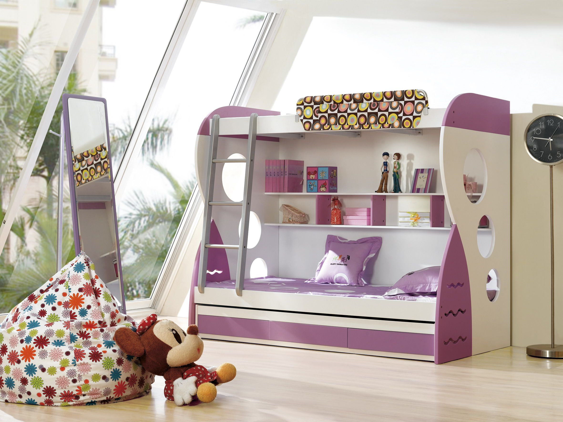 Bunk Bed Girl Bedroom Ideas
 Girly Bunk Beds for Kids and Teenagers MidCityEast