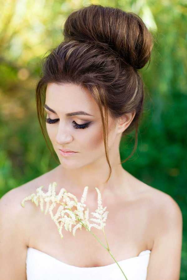 Buns For Wedding Hairstyles
 26 Fabulous Wedding Bridal Hairstyles for Long Hair