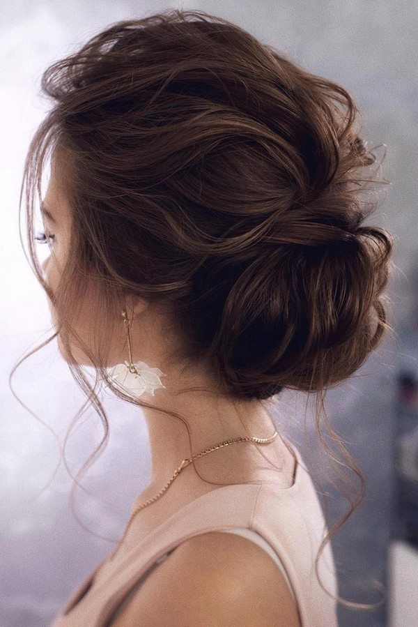 Buns For Wedding Hairstyles
 15 Stunning Low Bun Updo Wedding Hairstyles from