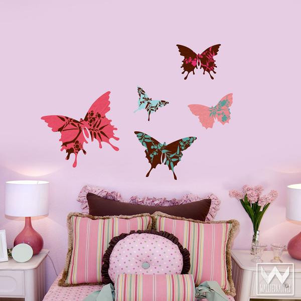 Butterfly Baby Room Wall Decor
 Butterfly Wall Art for Decorating Nursery or Dorm