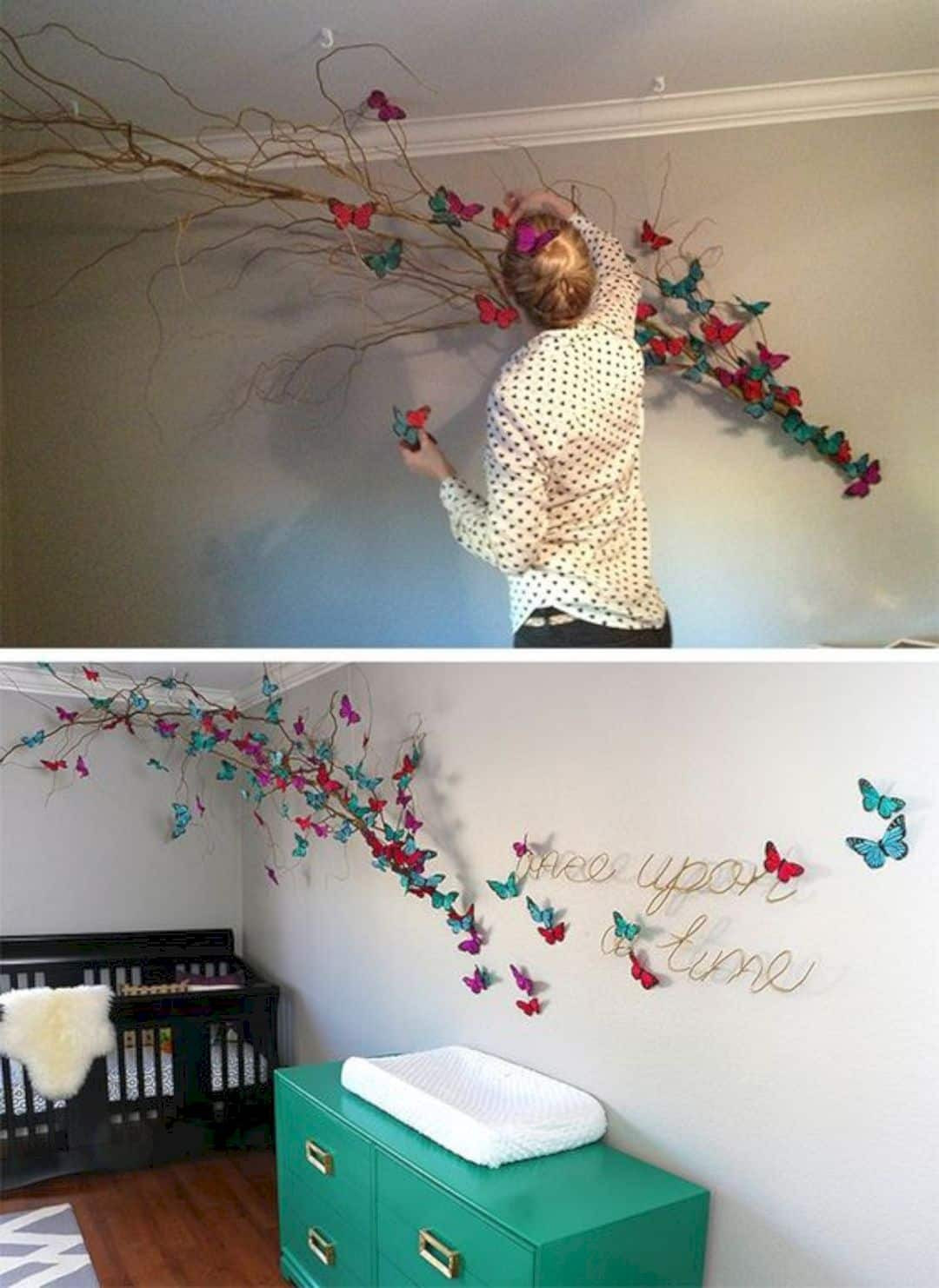Butterfly Baby Room Wall Decor
 15 Ways to Make Your Walls Beautiful with Butterfly