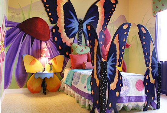 Butterfly Kids Room
 Decorating for your kids