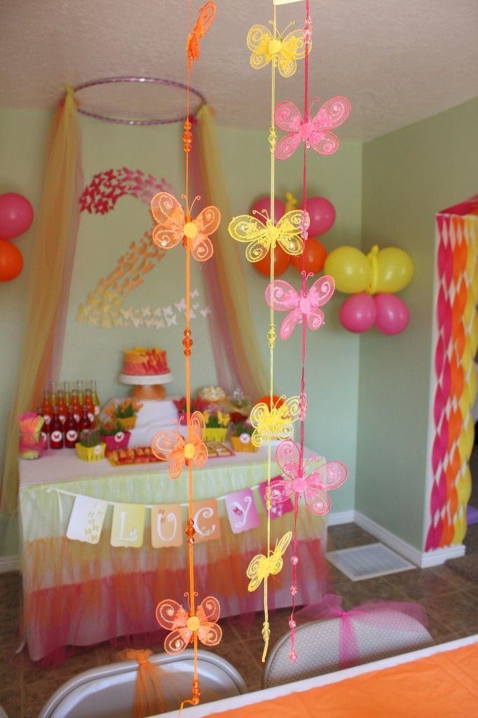Butterfly Party Decorations DIY
 Butterfly Themed Birthday Party Decorations