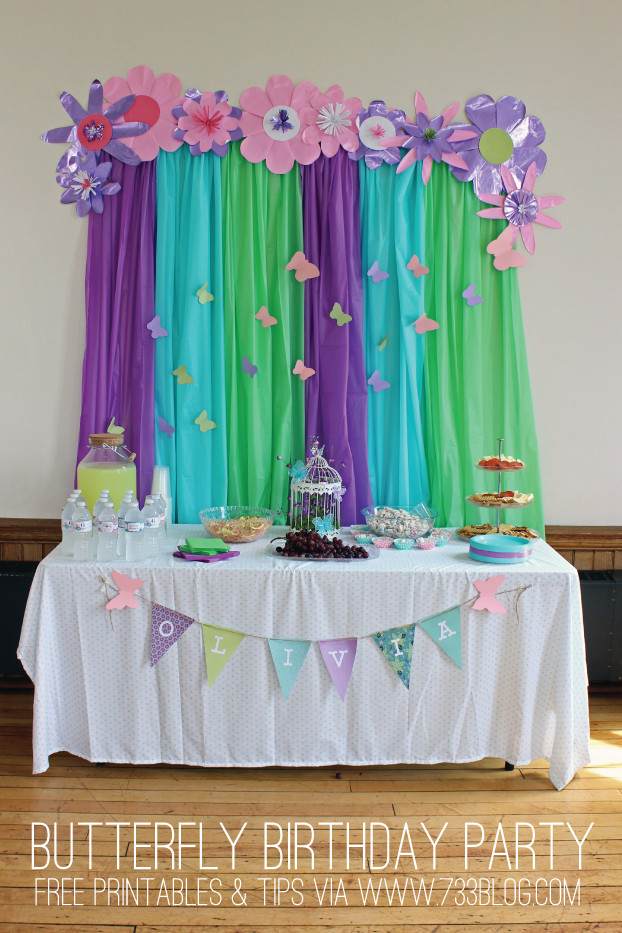 Butterfly Party Decorations DIY
 Butterfly Birthday Party Inspiration Made Simple
