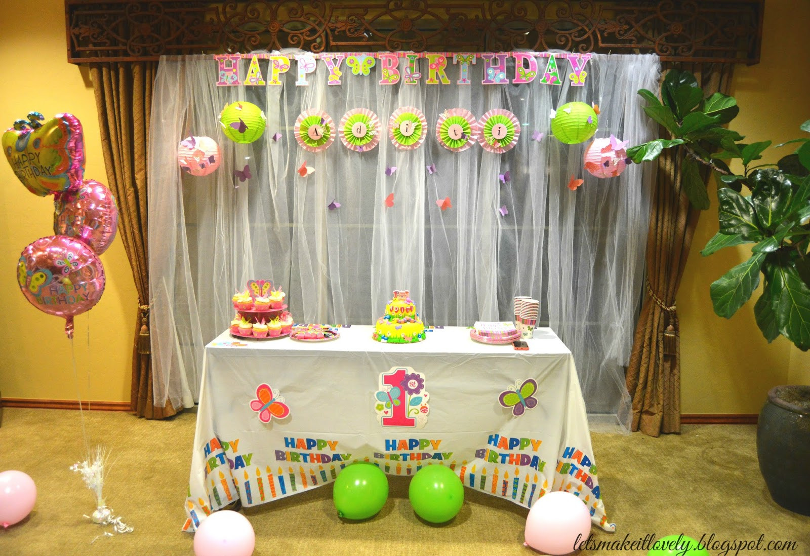 Butterfly Party Decorations DIY
 Let s make it lovely DIY Butterfly Themed Birthday Party