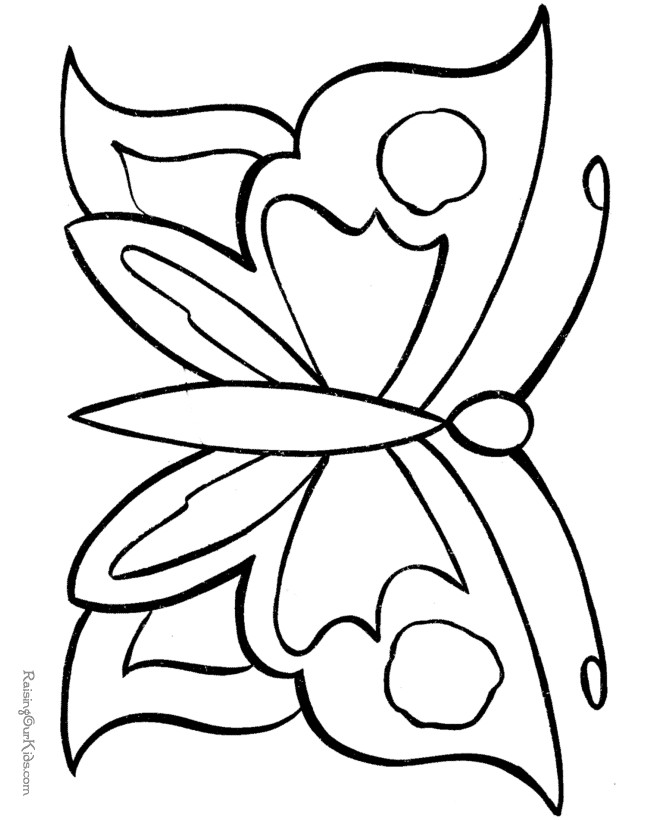 Butterfly Printable Coloring Pages
 free printable coloring pages butterfly 2015