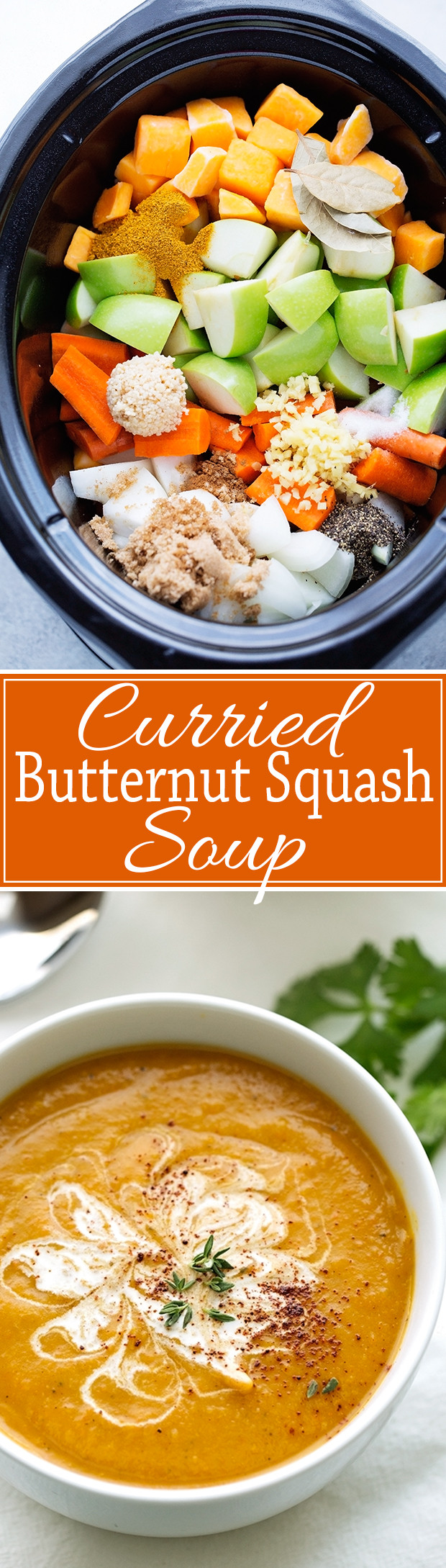 Butternut Squash Soup Slow Cooker
 Slow Cooker Curried Butternut Squash Soup Recipe
