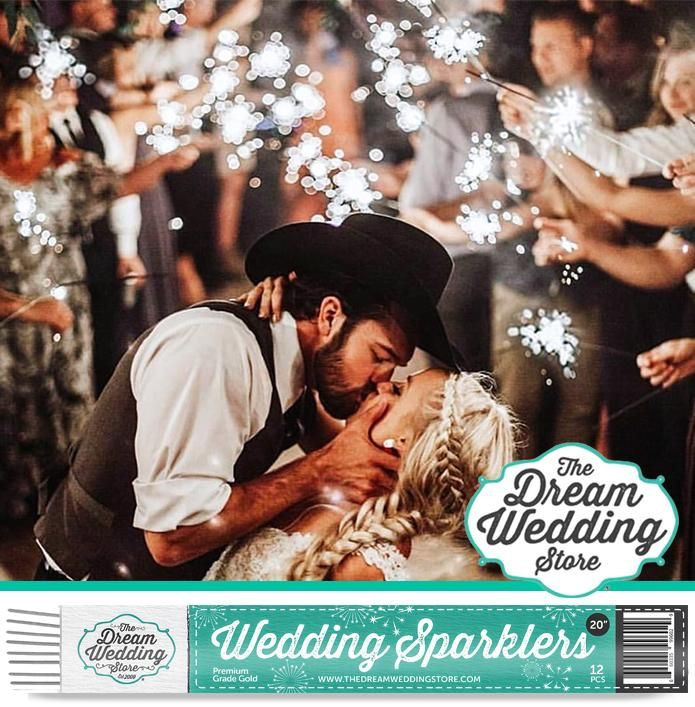 Buy Wedding Sparklers Online
 20" Wedding Sparklers Premium Gold Free Shipping