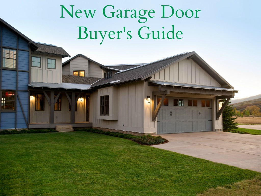 Buying Garage Door
 What You Need To Know About Buying A New Garage Door