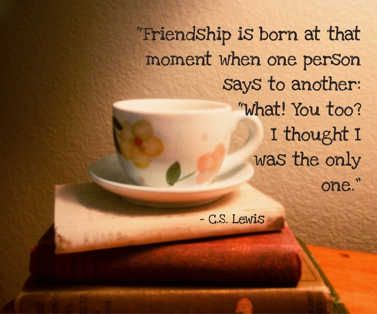 C.S.Lewis Quotes On Friendship
 17 Best images about C S Lewis quotes on Pinterest