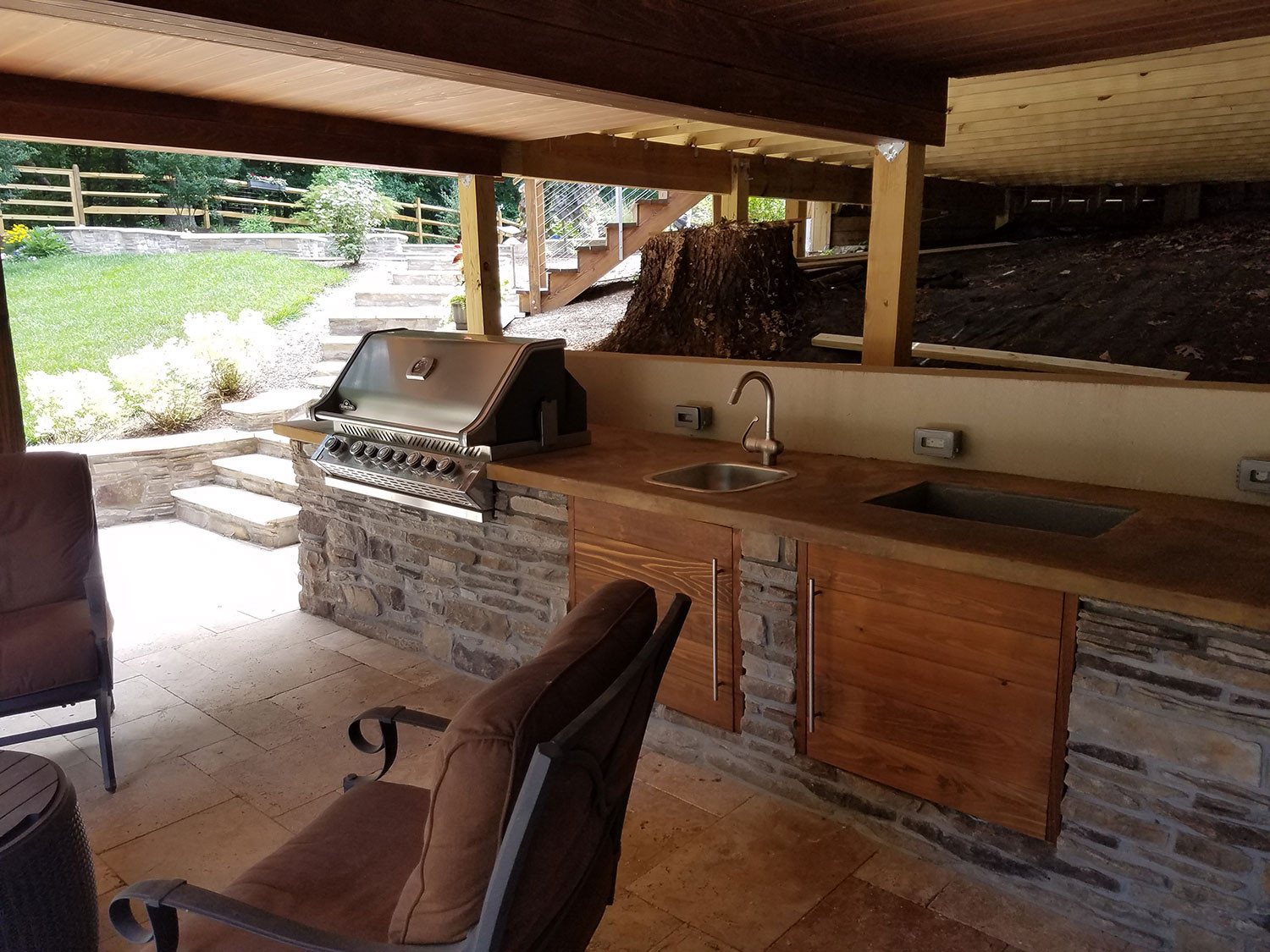 Cabela'S Outdoor Kitchen
 Fireplaces & Outdoor Kitchens Revolutionary Gardens